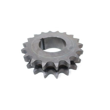 Martin BUSHED 18T 1IN DOUBLE ROLLER CHAIN SPROCKET D80Q18H